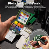 Funto mini watercolor palette portable art studio in your pocket 