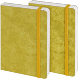 Funto 100% cotton watercolor journal hardcover spine for durability 