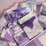 Scrapbooking Kit Warm Mail Series Letter from The Moon 155 PCS