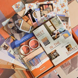 Scrapbooking Kit Warm Mail Series Until Sunset 155 PCS