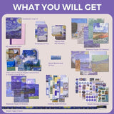 Funto vintage scrapbooking set 123 pcs mixed media crafts 