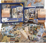 Funto scrapbooking materials vintage aesthetic mixed media kit 