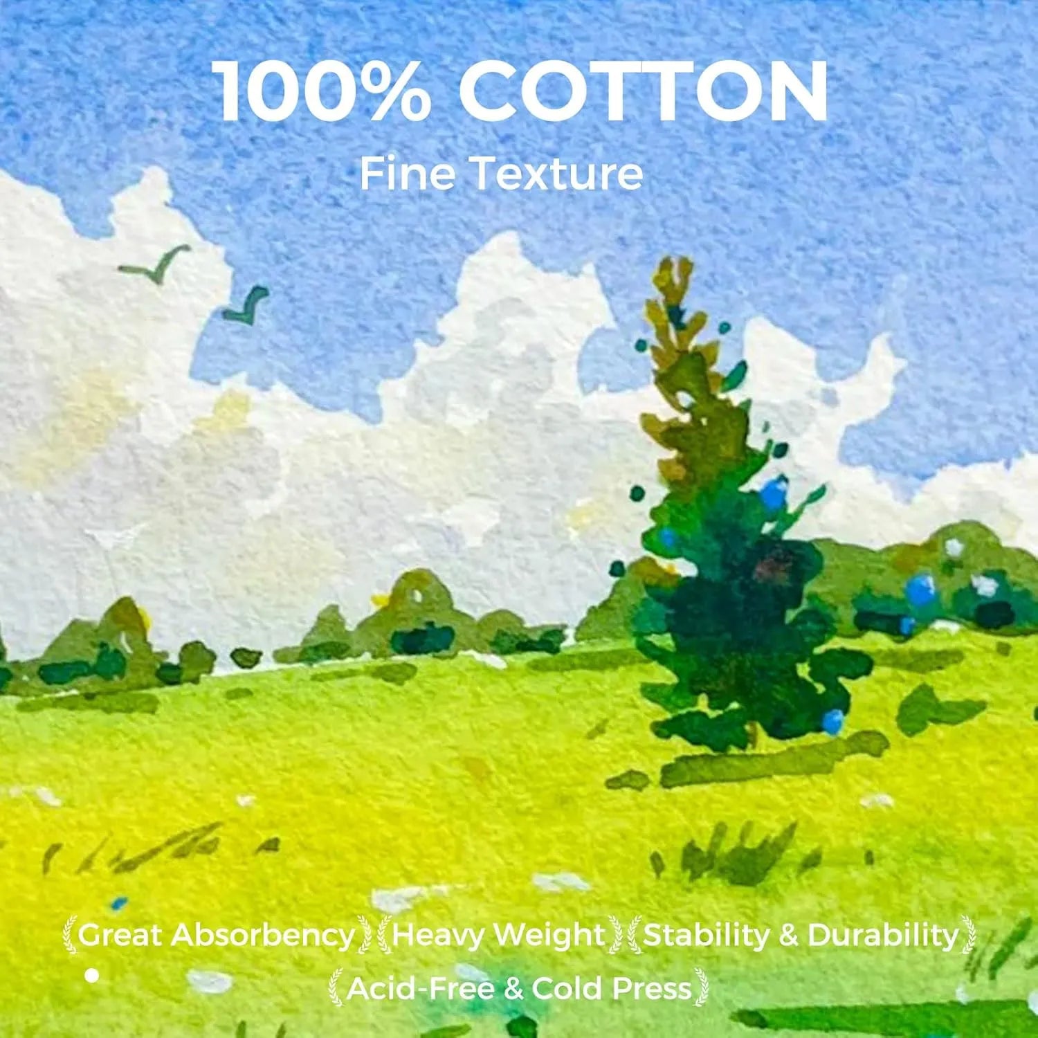 Funto watercolor journal 4.7x4.7 portable for travel watercolor painting 