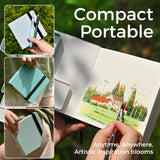 Funto 100% cotton watercolor journal 24 sheets for beginners 