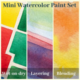 Tube Watercolor Paint 12-Color Refills