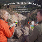 Tube Watercolor Paint 12-Color Refills