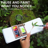 WANDER Watercolor Kit - Hand Poured Colors With Crossbody Bag