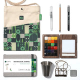 WANDER Watercolor Kit - Hand Poured Colors With Crossbody Bag