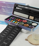 Pearlescent Watercolor Paint Set - 12+6 Colors - Funto