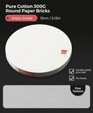 Baohong Watercolor Paper 100% Cotton (Round and Square) - Funto