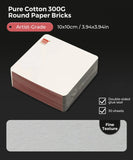 Baohong Watercolor Paper 100% Cotton (Round and Square) - Funto