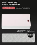 Baohong Watercolor Paper 100% Cotton (Round and Square) - Funto
