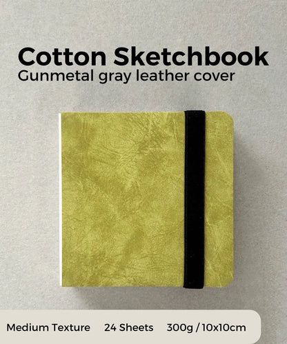 Hard Cover Watercolor Journal - 3.9x3.9in - Funto