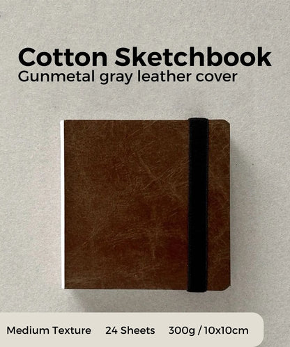 Hard Cover Watercolor Journal - 3.9x3.9in - Funto