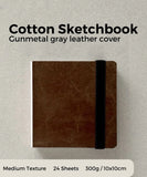 Hard Cover Watercolor Journal - 3.9x3.9in - Funto