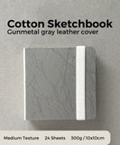 Hard Cover Watercolor Journal - 3.9x3.9in - Funto