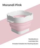 Morandi Color Foldable Pen Washing Bucker - Funto