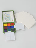 Pocket Watercolor Set Matching Watercolor Paper, 300g