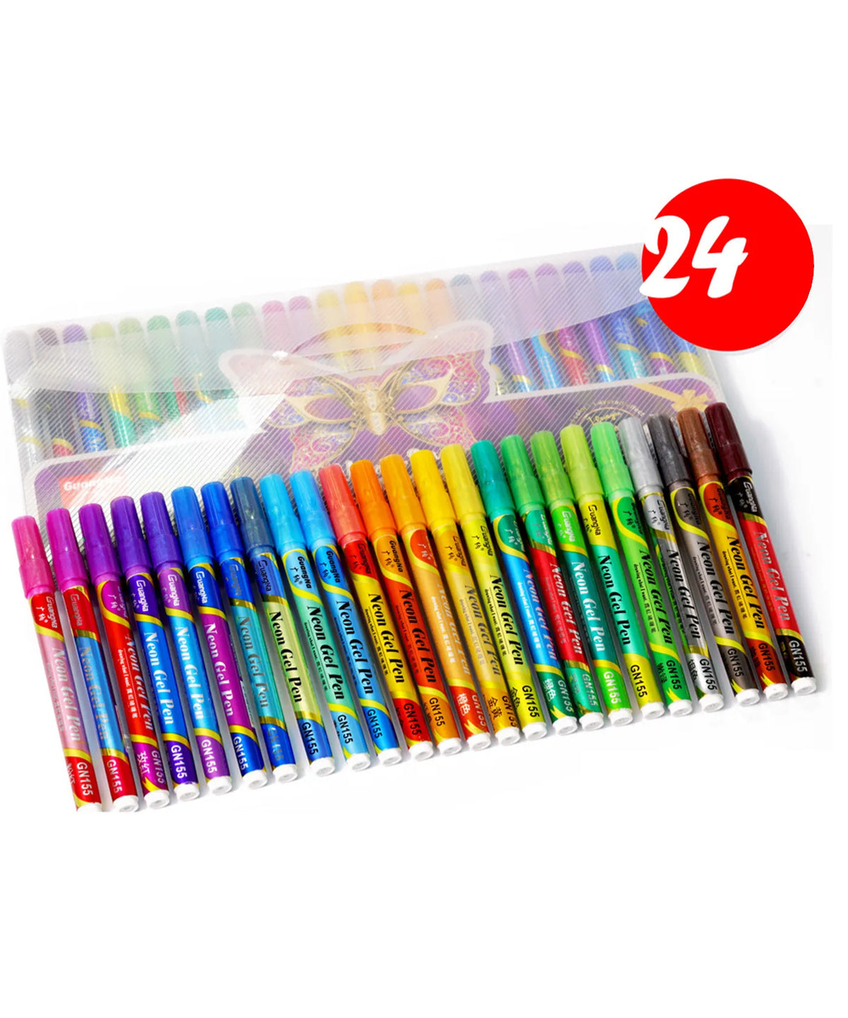 Neon Glitter Gel Pen - Funto