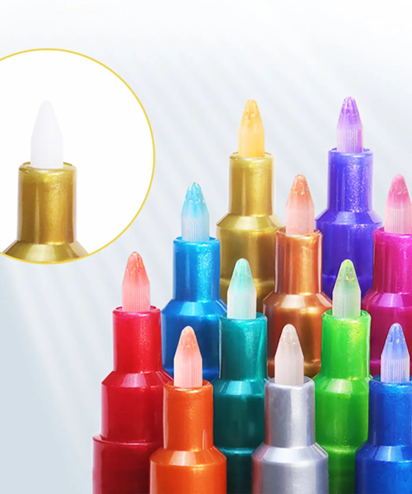 Super Golden Marker - 12 Colors