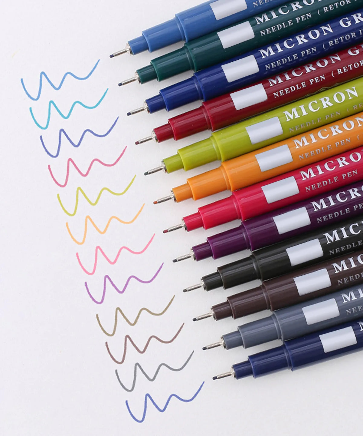 Micron Graphic Color Pen - 12 Colors