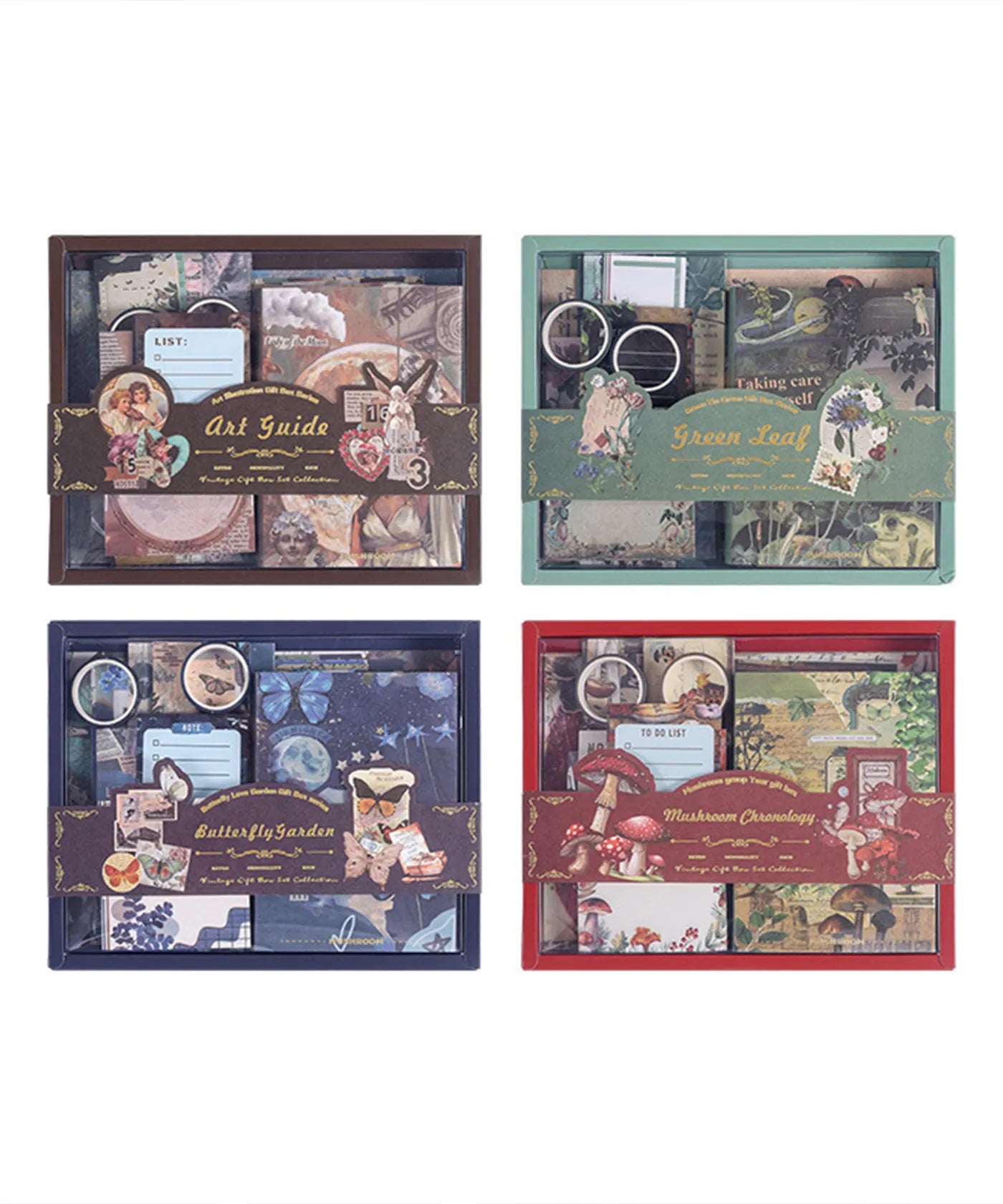 Vintage Journal Gift Box Set