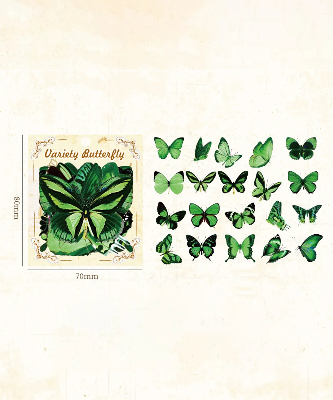 Handbook Butterfly Sticker Set