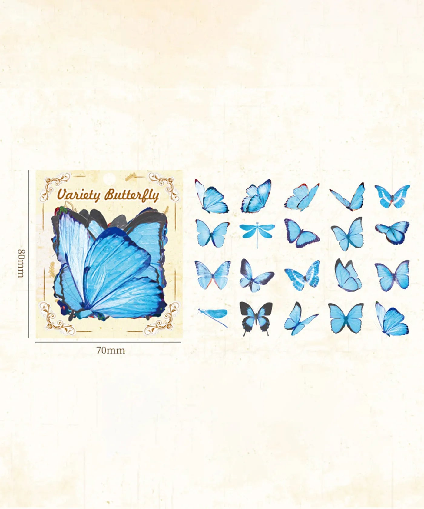 Handbook Butterfly Sticker Set