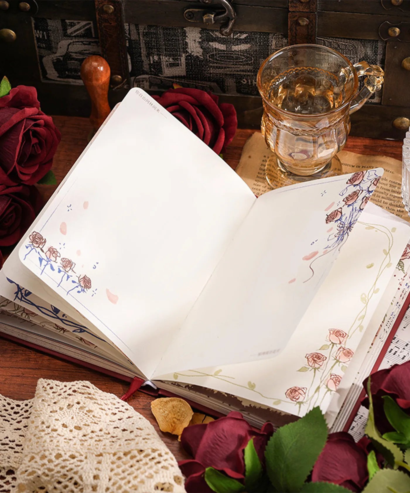 Rose Chronicles Journal Notebook