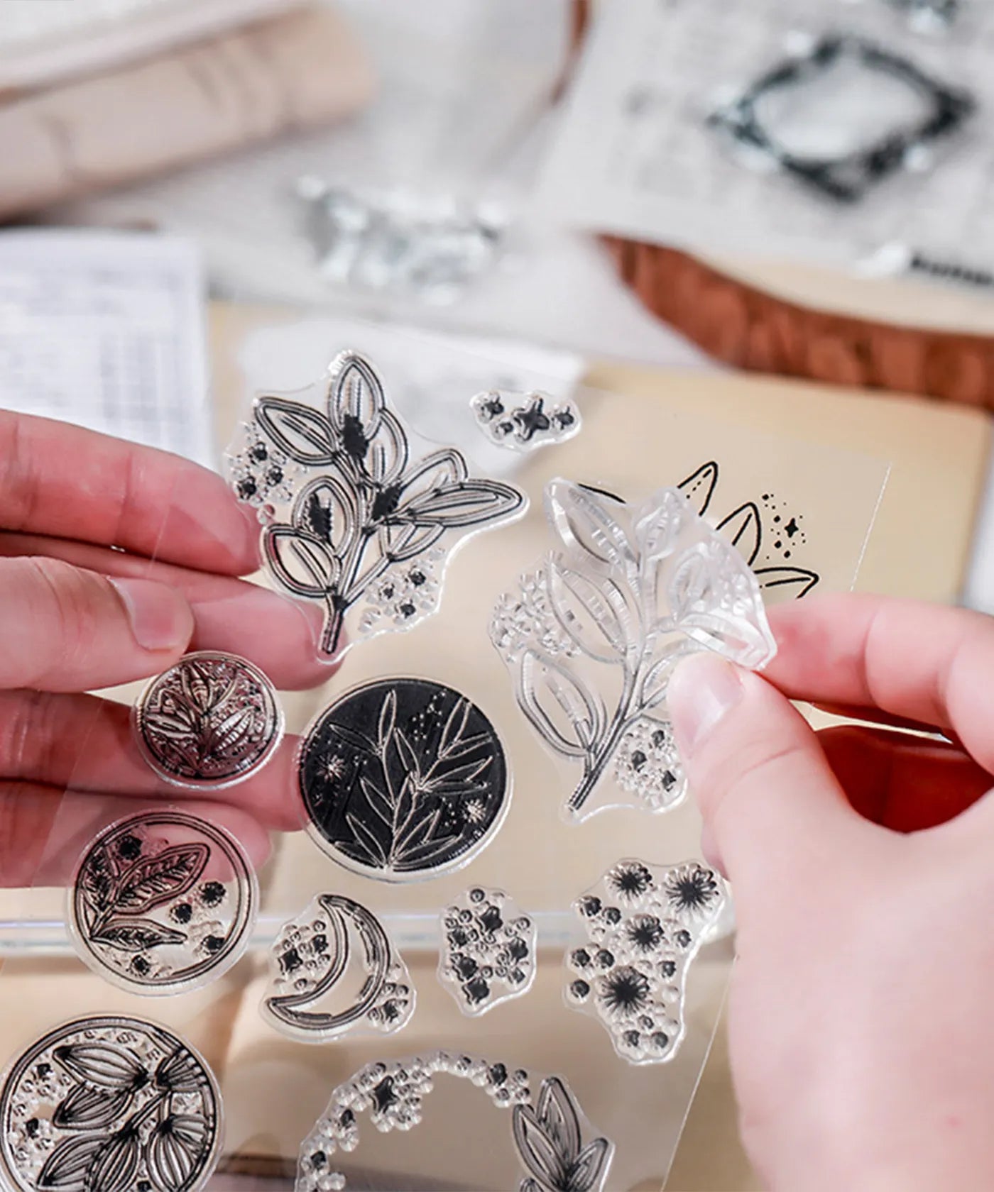 Transparent Silicone Creative Stamps