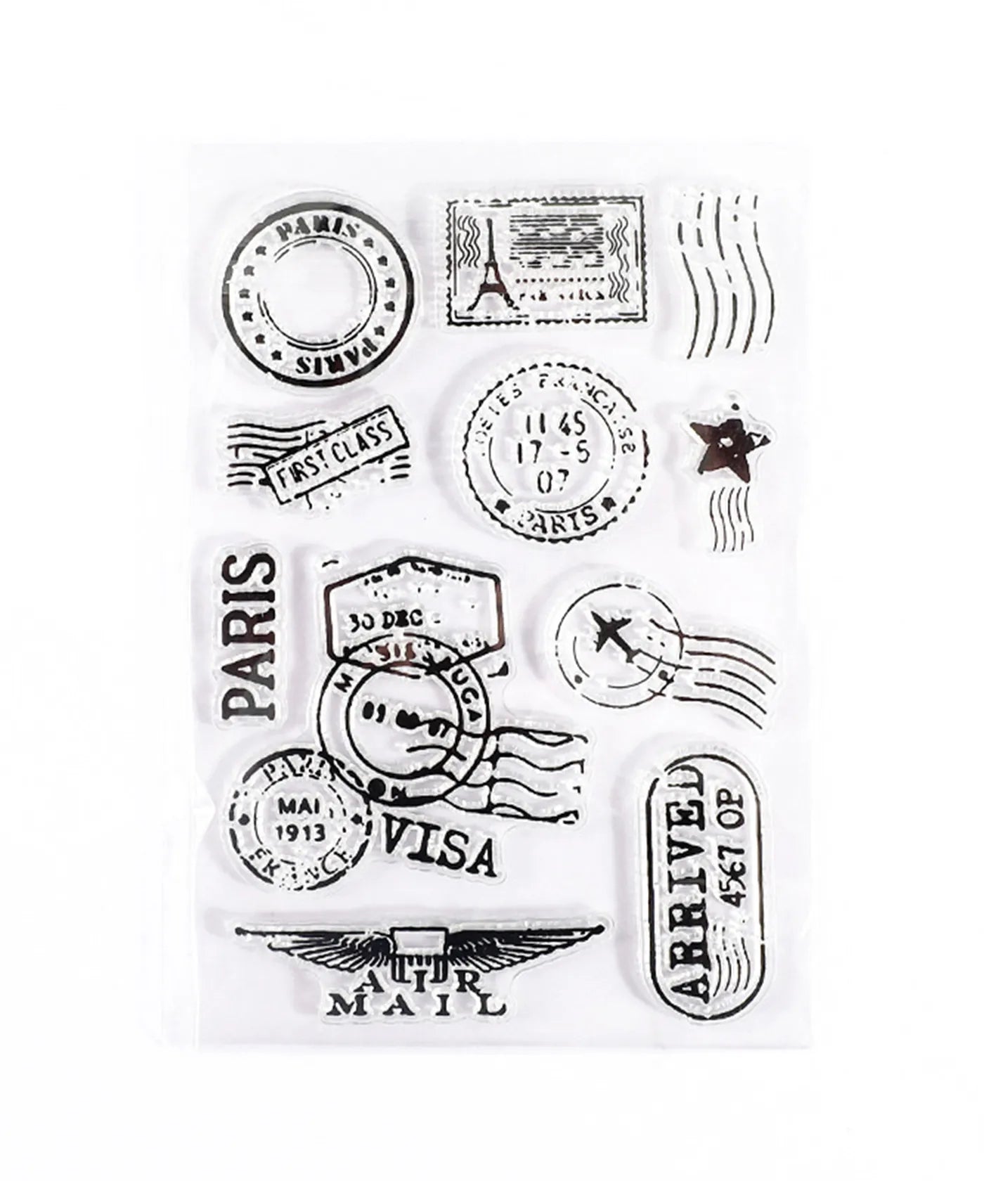 Transparent Silicone Creative Stamps