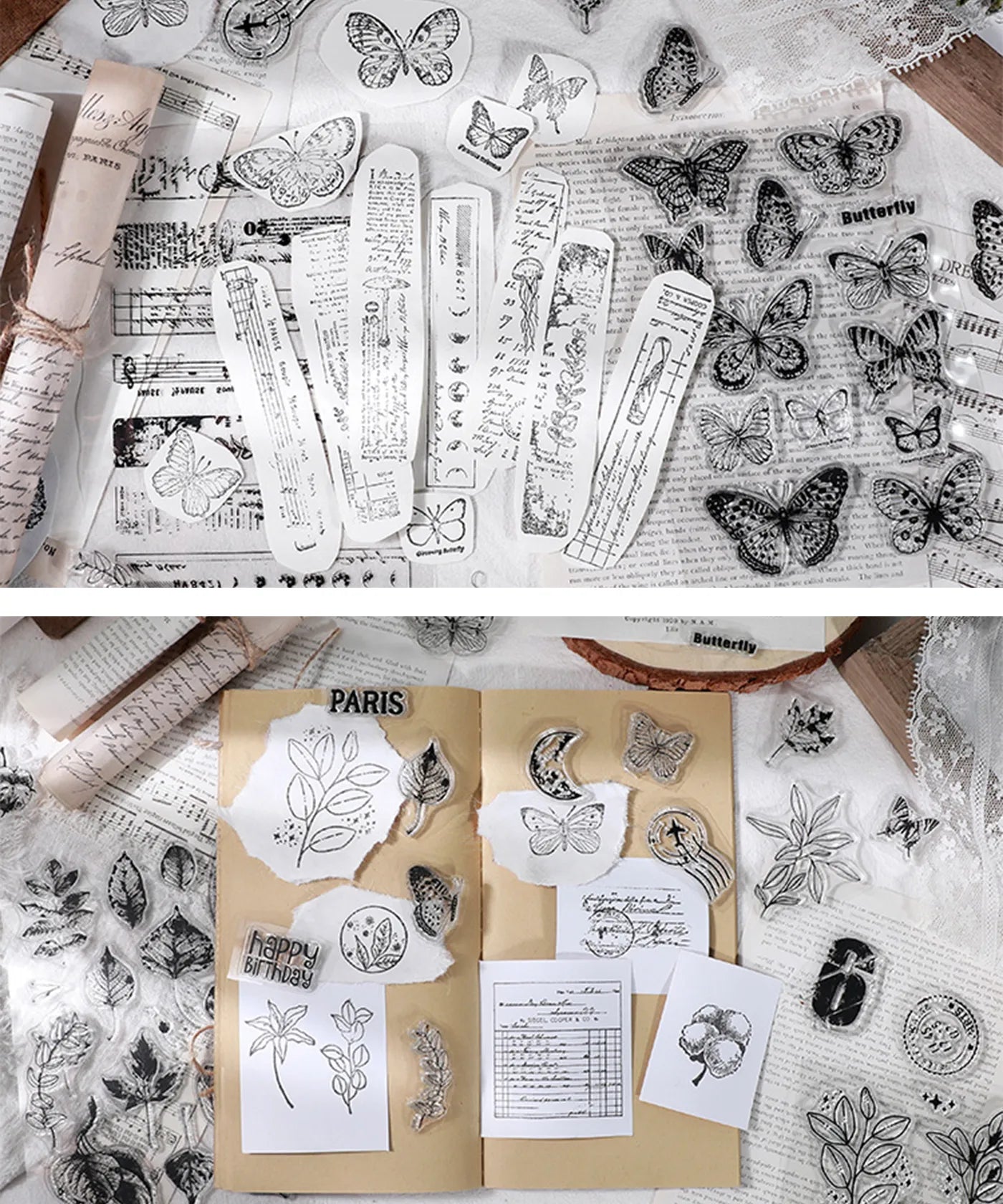 Transparent Silicone Creative Stamps