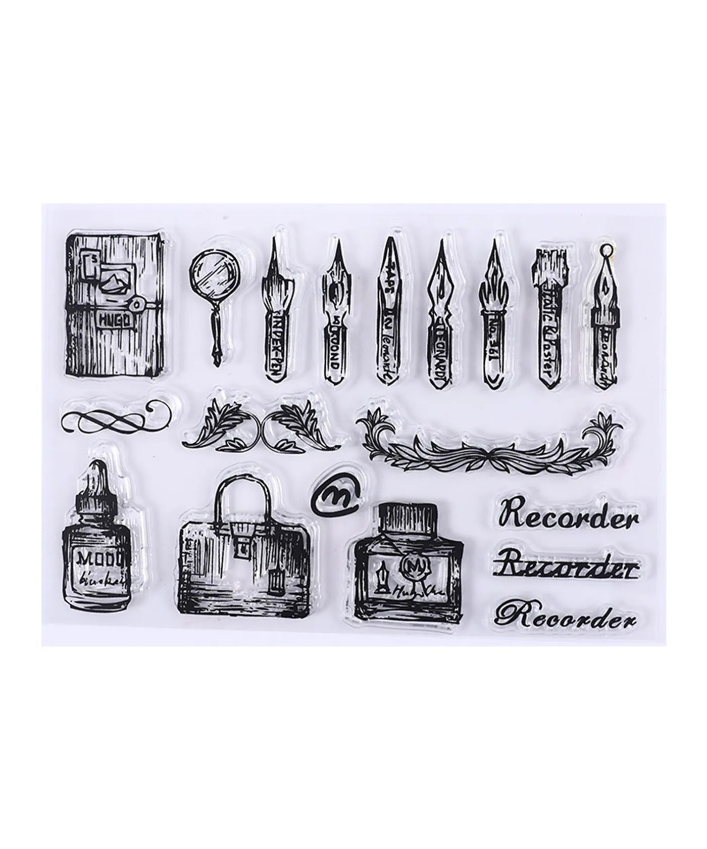 Transparent Silicone Creative Stamps