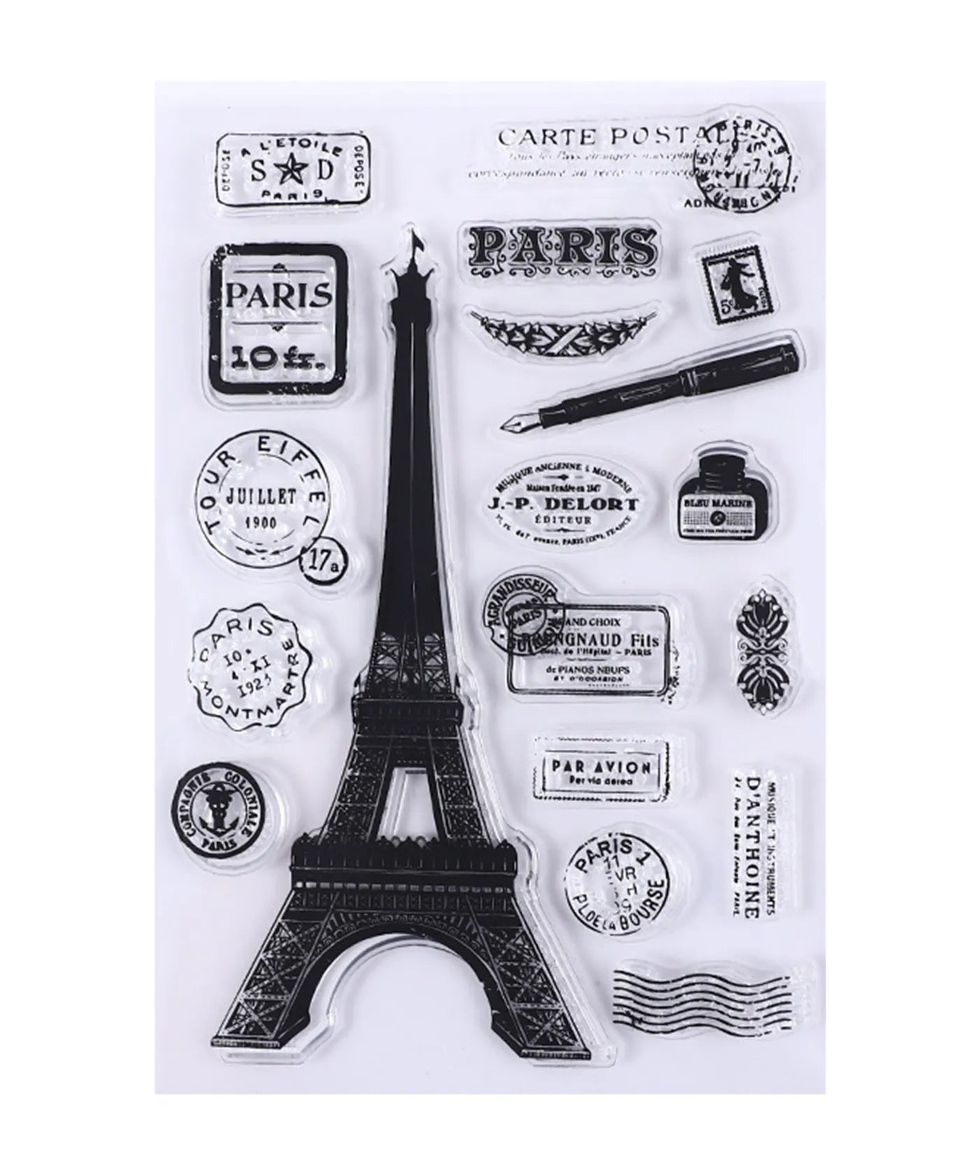 Transparent Silicone Creative Stamps