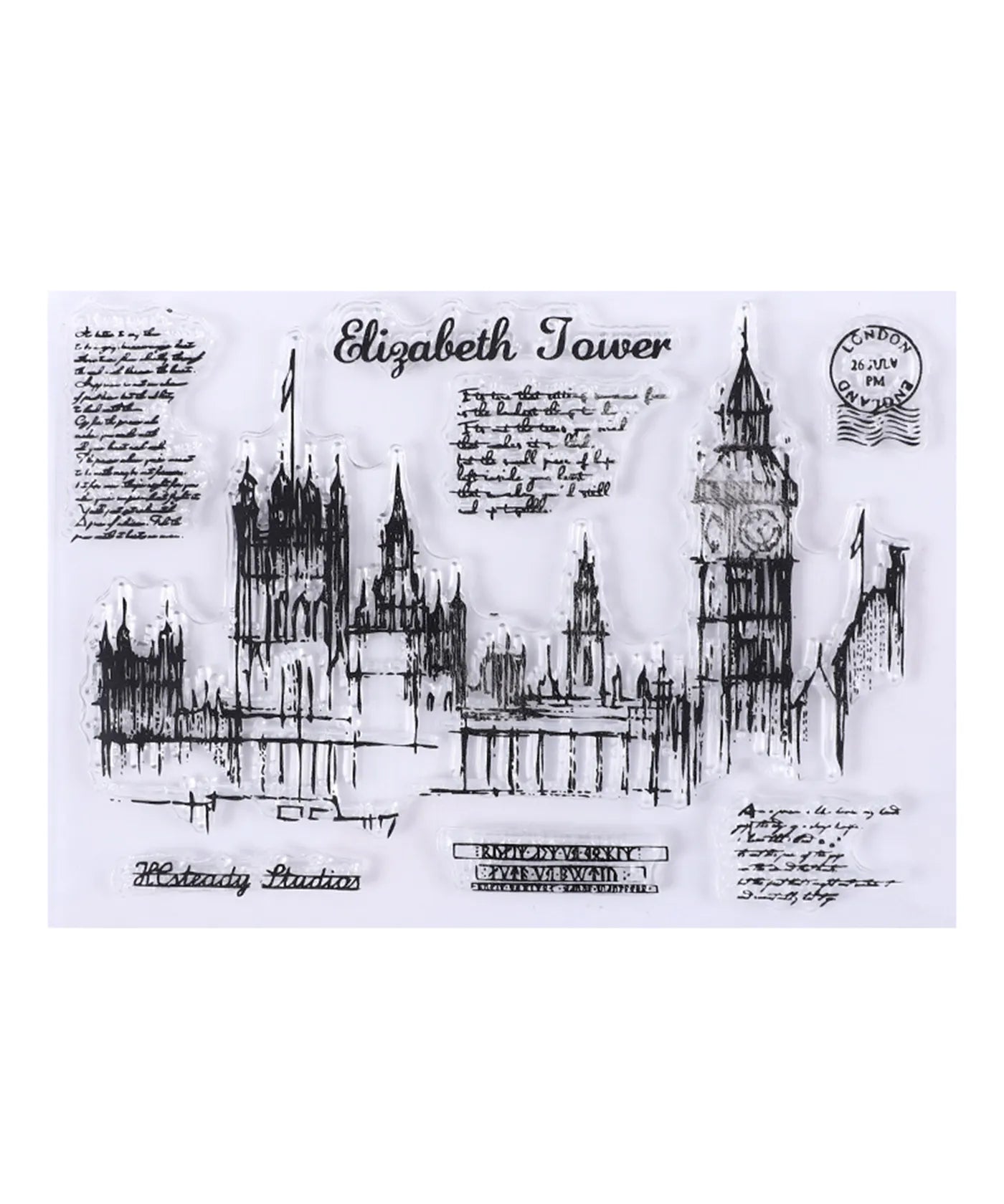 Transparent Silicone Creative Stamps