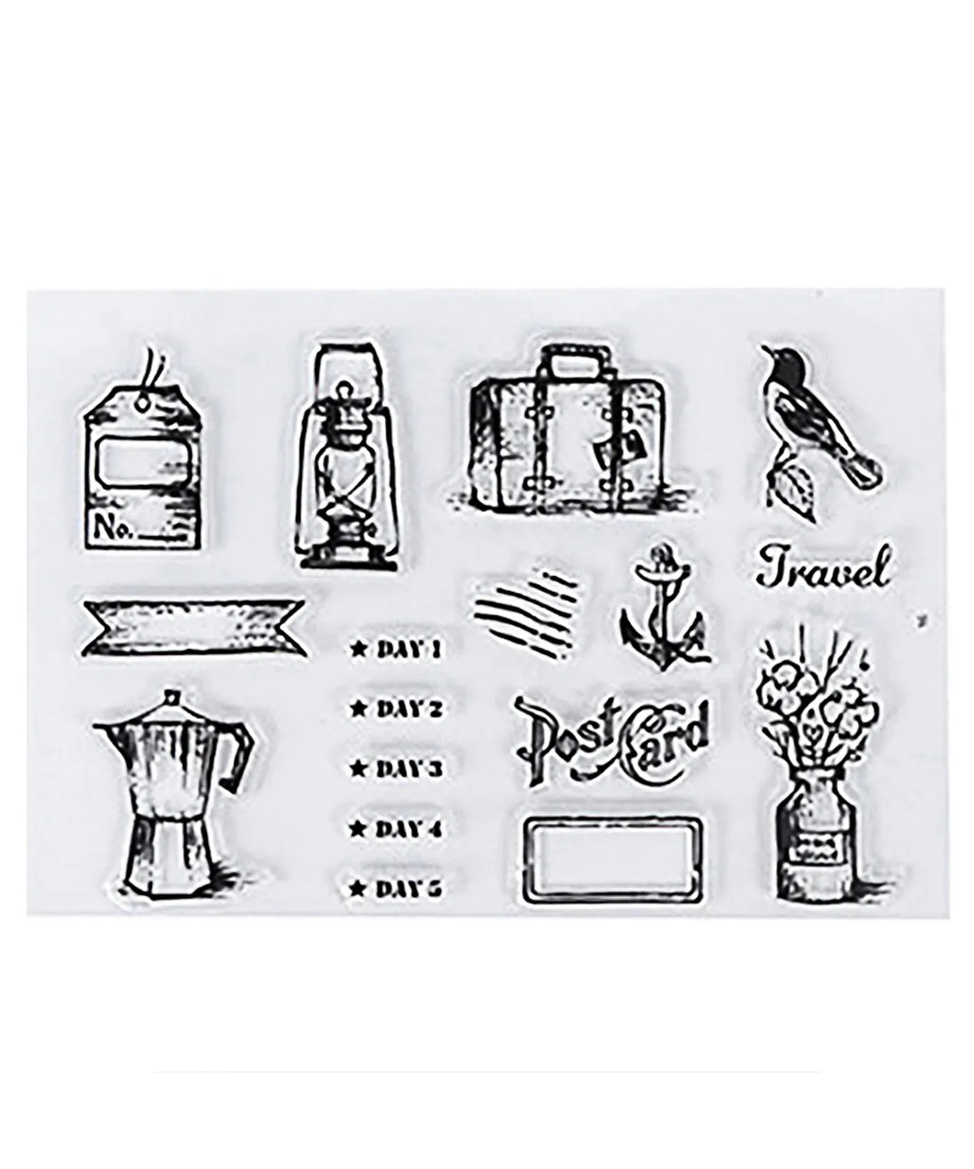 Transparent Silicone Creative Stamps