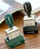 Roller Knob Date Stamp