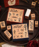 Wooden Stamps Set