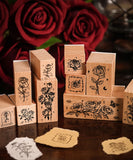 Wooden Stamps Set