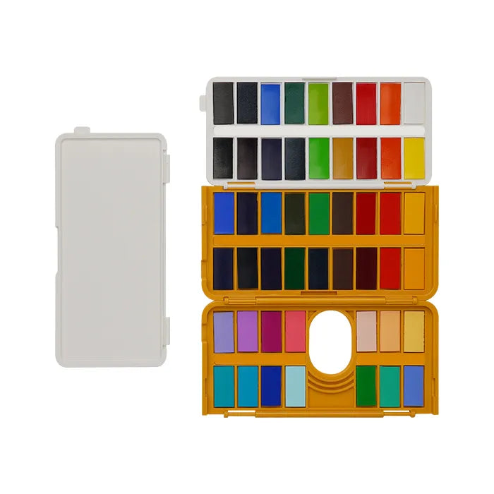 Foldable Watercolor Pan - 50 Colors