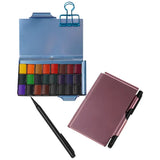 Memo Pad Watercolor Paint Set, 24 Colors, Pink