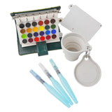 A7 Spiral Bound Watercolor Paint Set