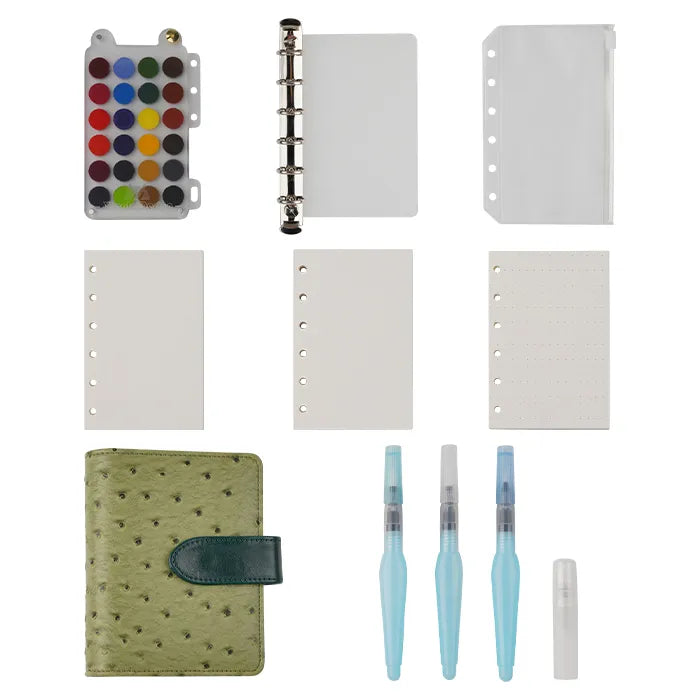 A7 Spiral Bound Watercolor Paint Set