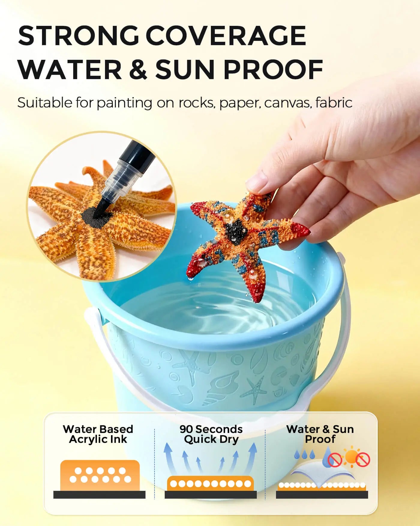 ClickLink acrylic markers eco-friendly refillable system for artists