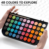 STUDIO Beginner Watercolor Kit – 48 Colors