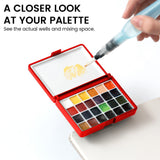 EXPLORER Watercolor Kit – Hand-Poured 24 Colors