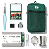 EXPLORER Watercolor Kit – Hand-Poured 24 Colors