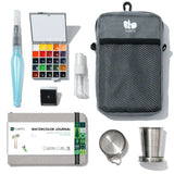 EXPLORER Watercolor Kit – Hand-Poured 24 Colors