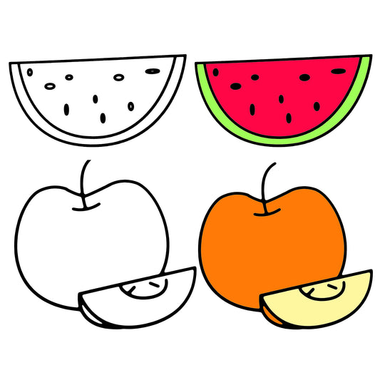 Digital Outline Drawings for Download